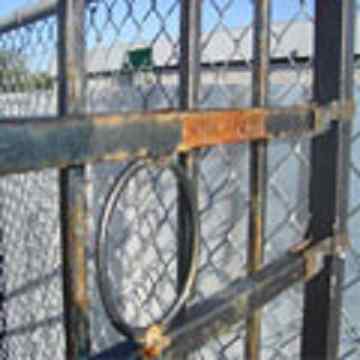 Clôture ornementale en acier avec galvalume tout rouillé