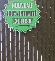 Latte de clôture BERLIN 100% intimité Latte de clôture Berlin 100% intimité totale à Terrebonne