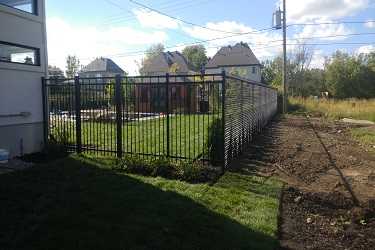 Installation de clôture ornementale haut de gamme sur la Rive-Nord