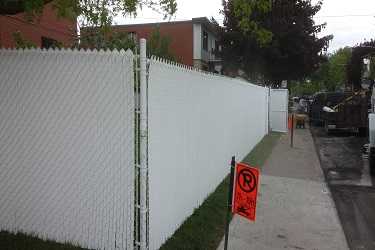 Lattes d'intimité pour clôture frost sur la Rive-Nord